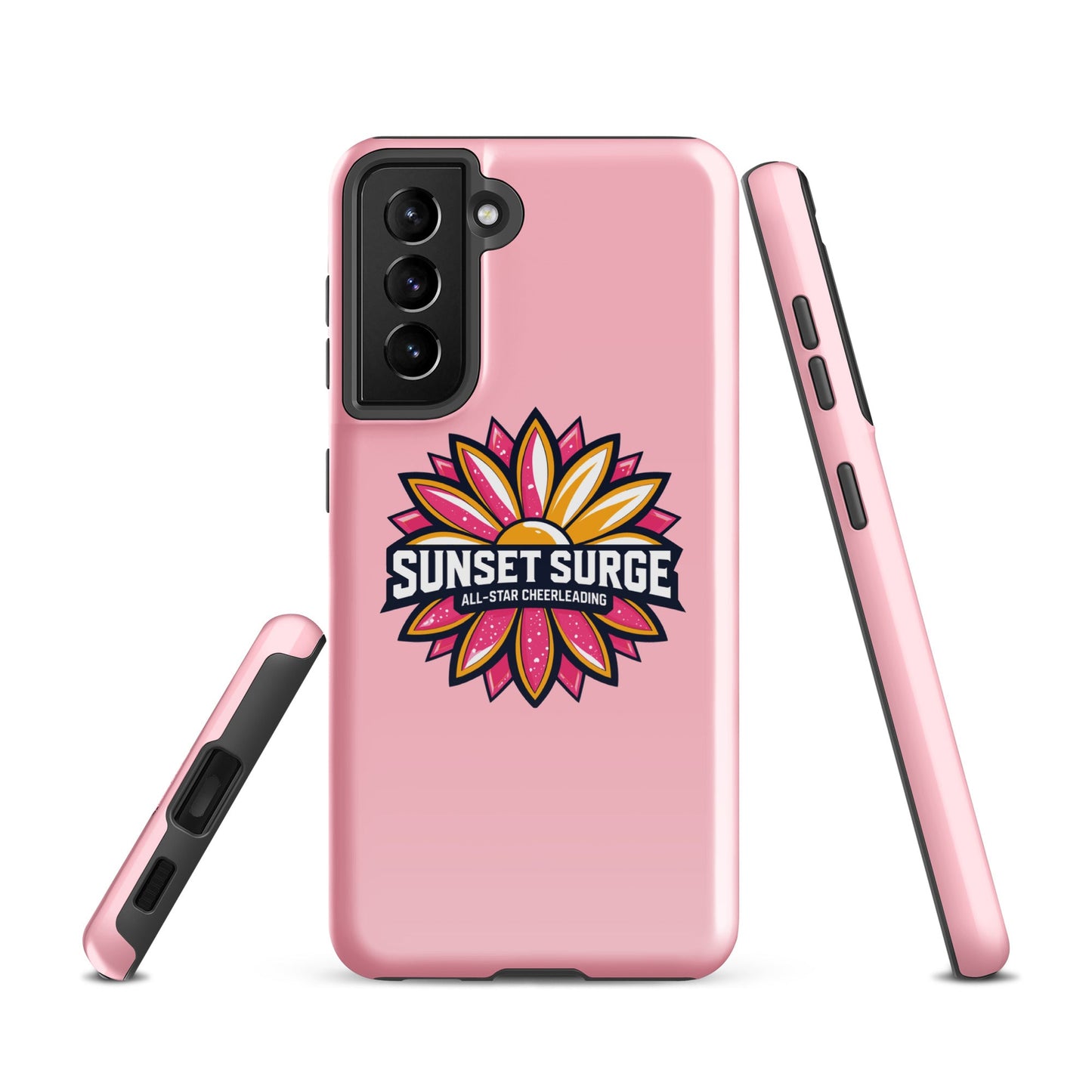Tough Case for Samsung® | Sunset Surge All-Star Cheerleading | Bloom Surge Logo