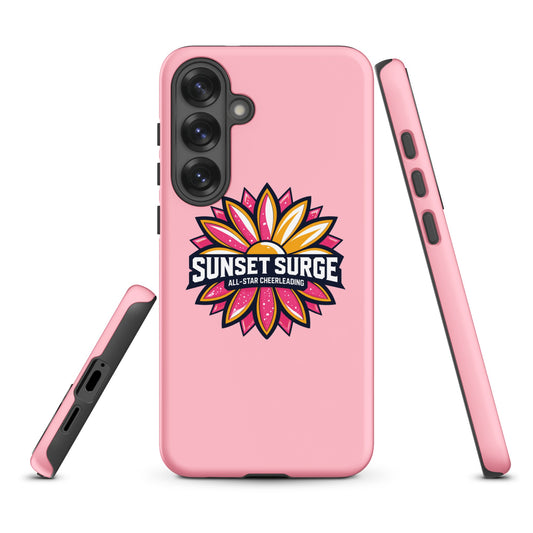 Tough Case for Samsung® | Sunset Surge All-Star Cheerleading | Bloom Surge Logo