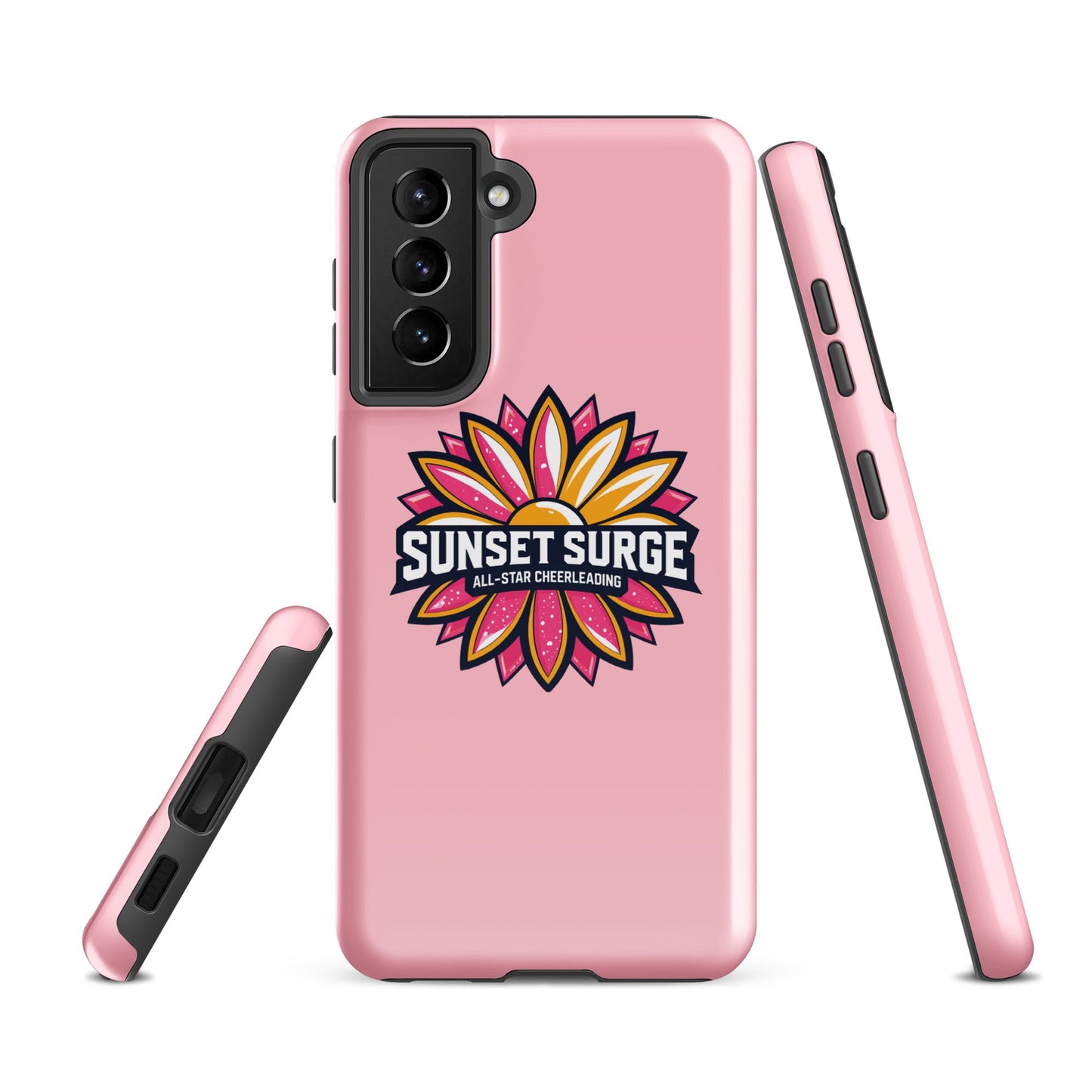 Tough Case for Samsung® | Sunset Surge All-Star Cheerleading | Bloom Surge Logo