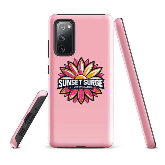 Tough Case for Samsung® | Sunset Surge All-Star Cheerleading | Bloom Surge Logo