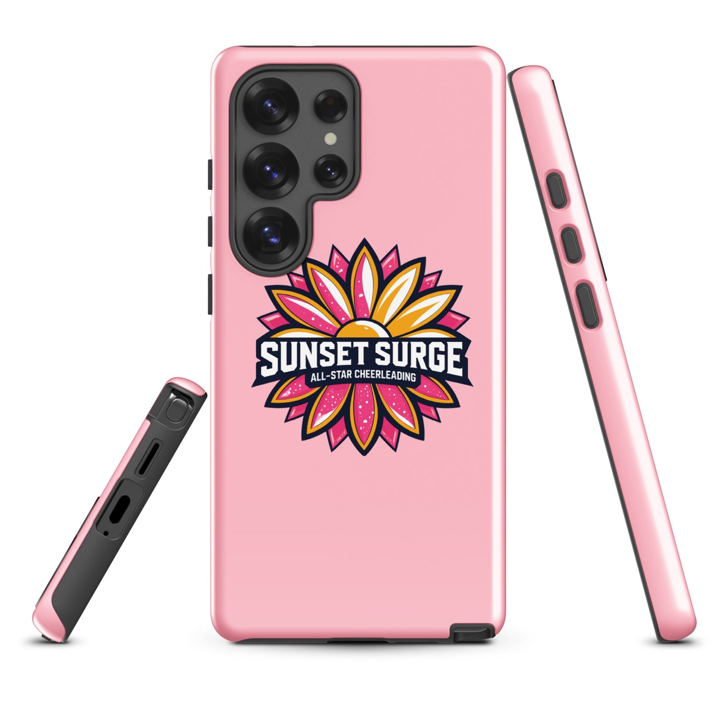Tough Case for Samsung® | Sunset Surge All-Star Cheerleading | Bloom Surge Logo