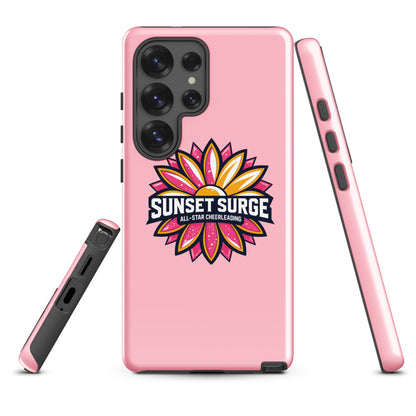 Tough Case for Samsung® | Sunset Surge All-Star Cheerleading | Bloom Surge Logo