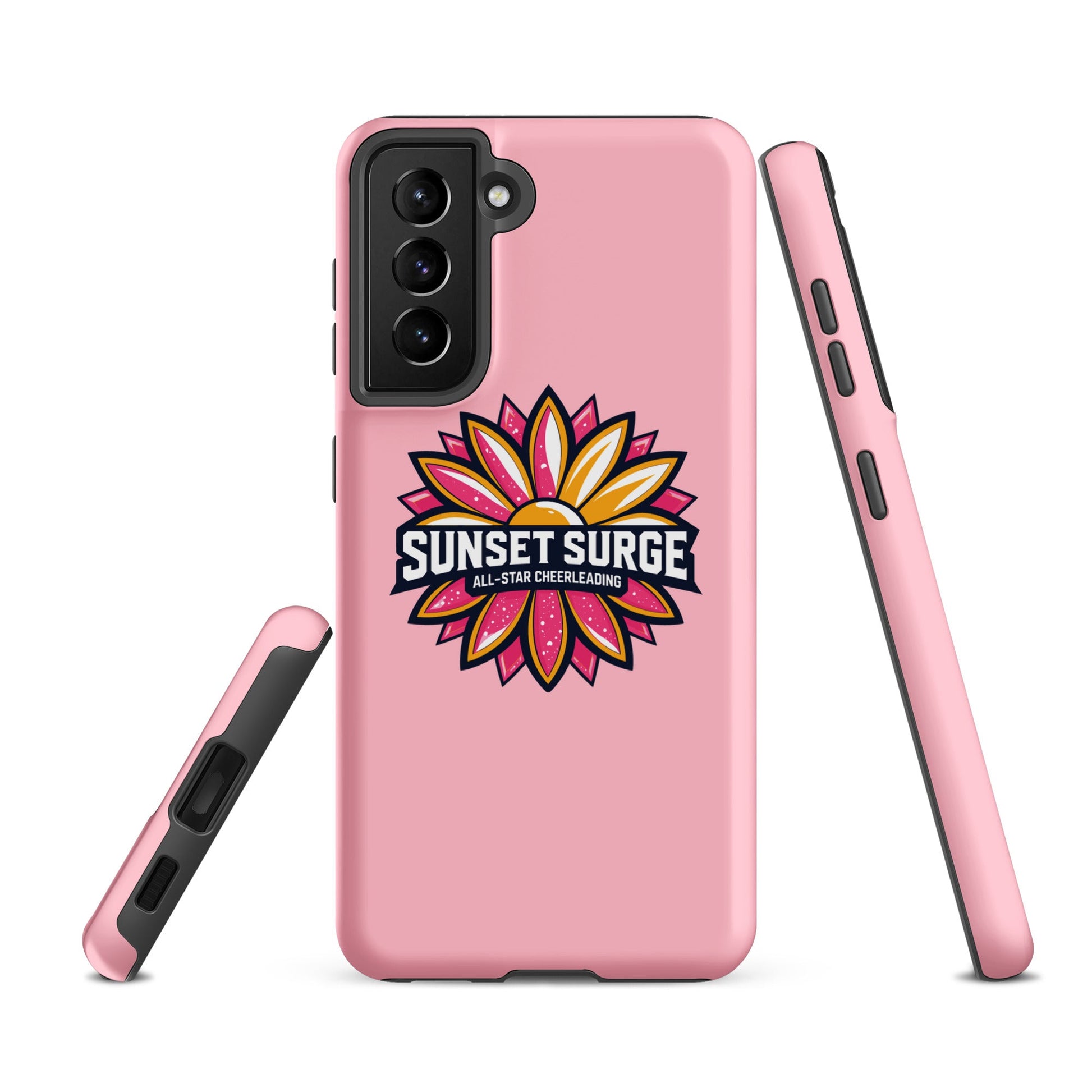 Tough Case for Samsung® | Sunset Surge All-Star Cheerleading | Bloom Surge Logo
