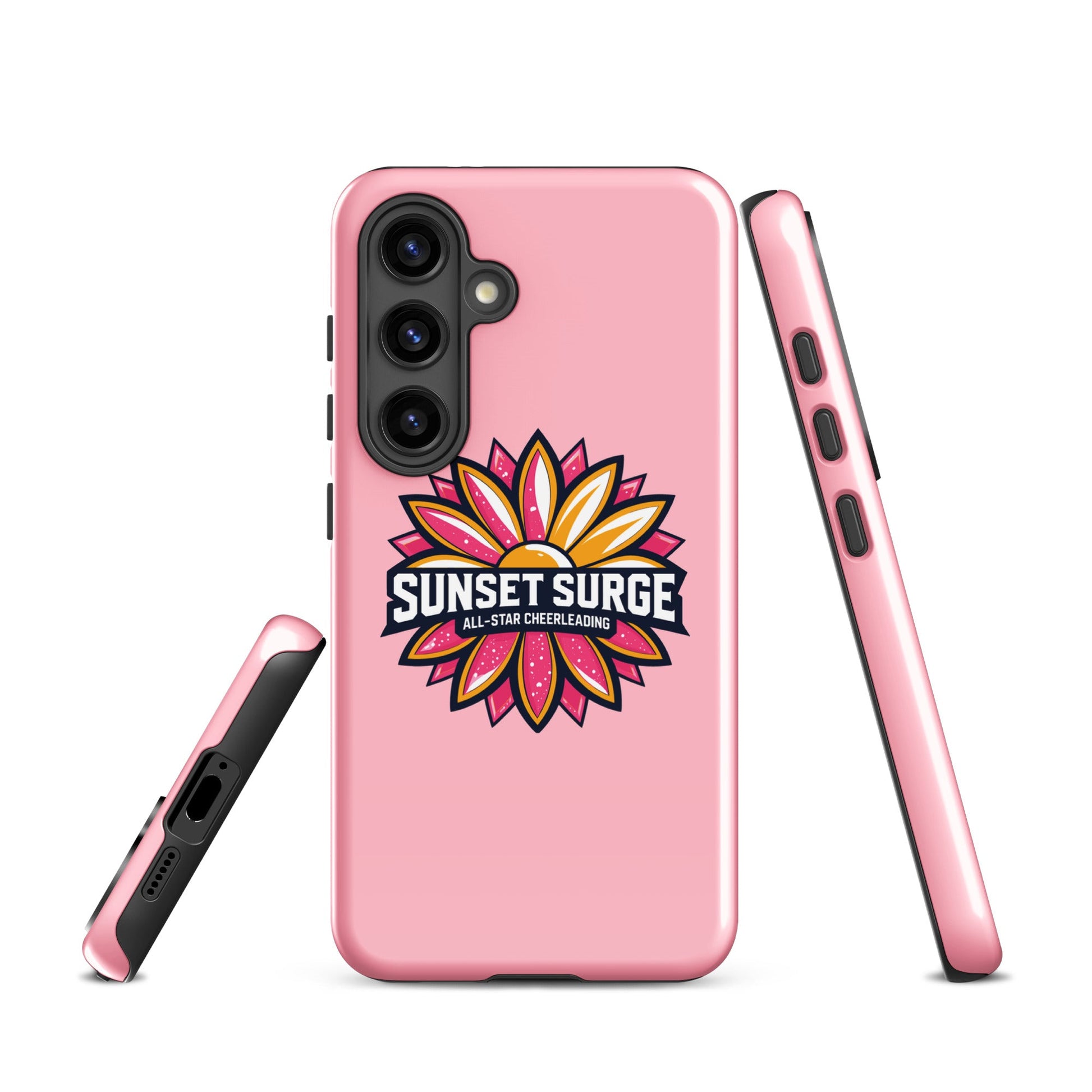 Tough Case for Samsung® | Sunset Surge All-Star Cheerleading | Bloom Surge Logo