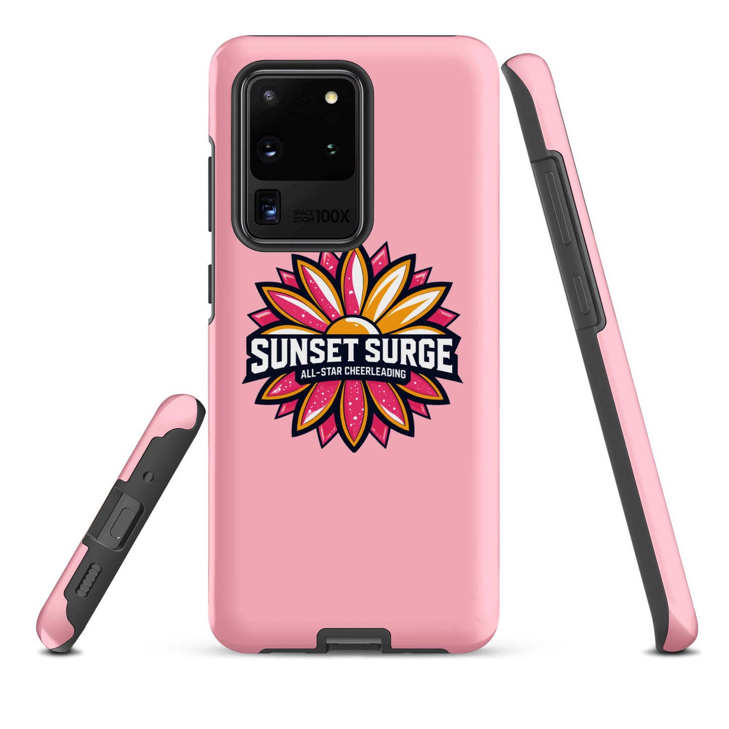 Tough Case for Samsung® | Sunset Surge All-Star Cheerleading | Bloom Surge Logo