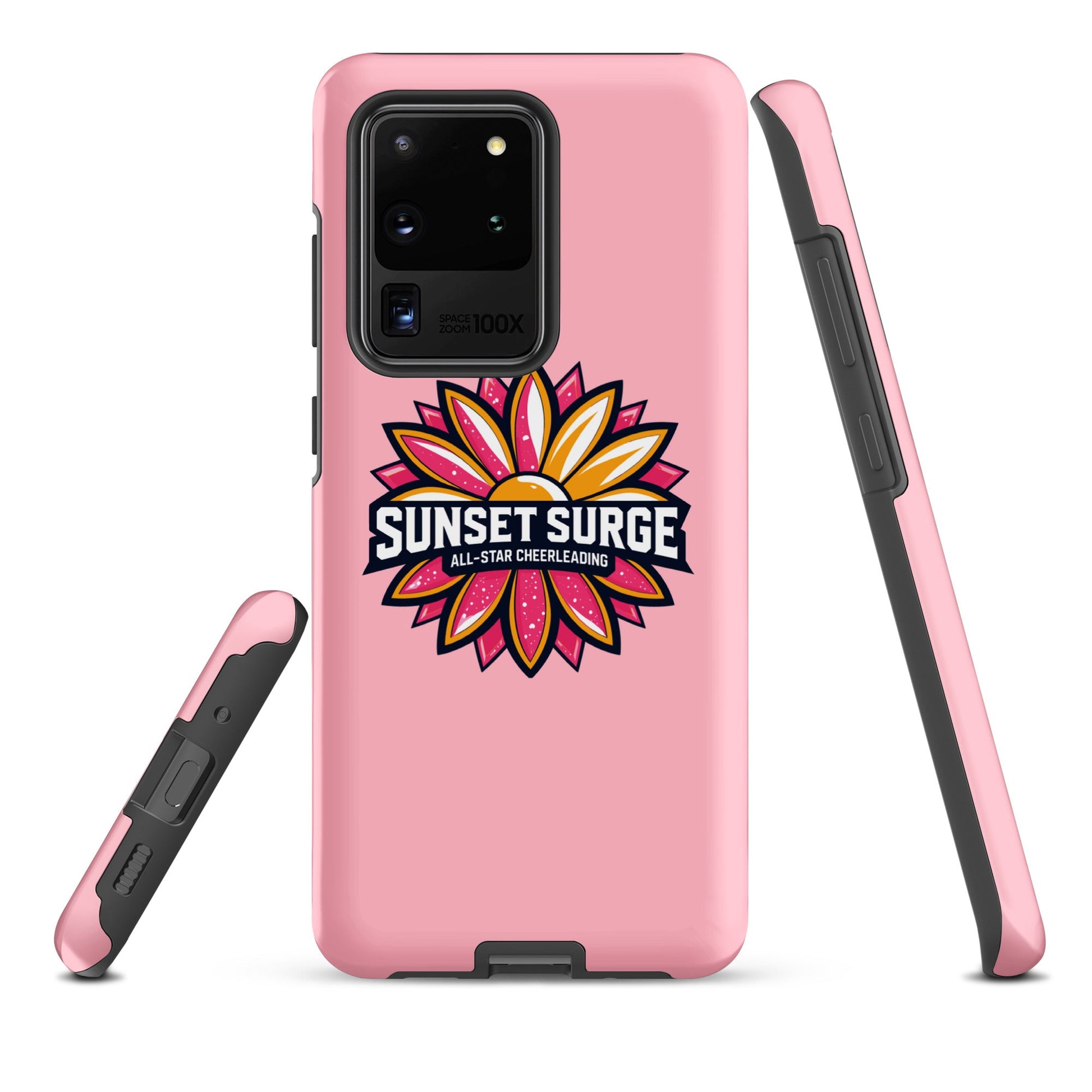 Tough Case for Samsung® | Sunset Surge All-Star Cheerleading | Bloom Surge Logo