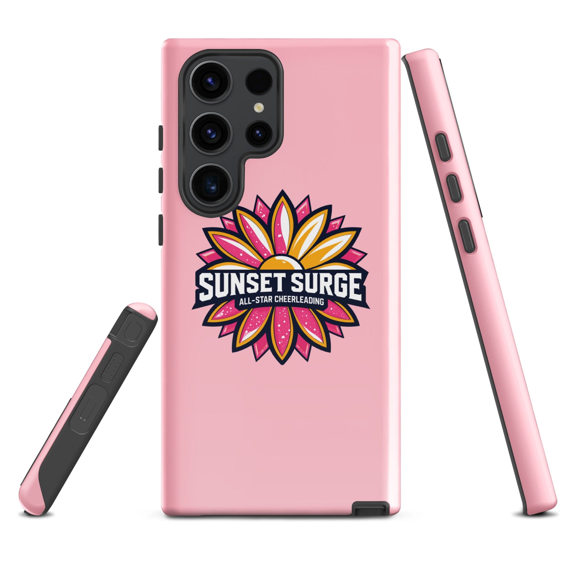 Tough Case for Samsung® | Sunset Surge All-Star Cheerleading | Bloom Surge Logo