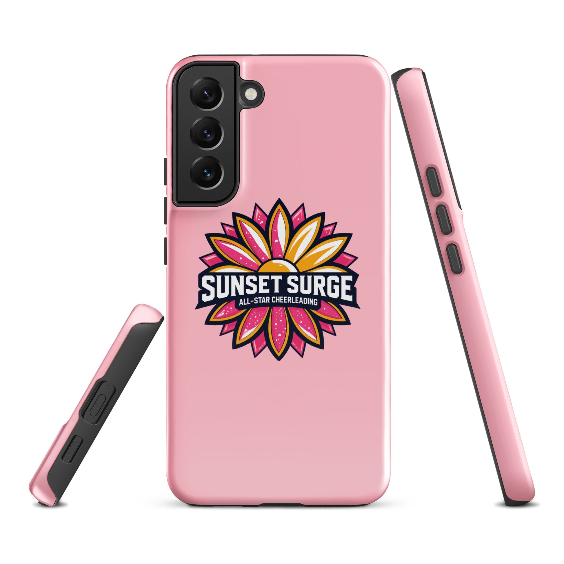 Tough Case for Samsung® | Sunset Surge All-Star Cheerleading | Bloom Surge Logo
