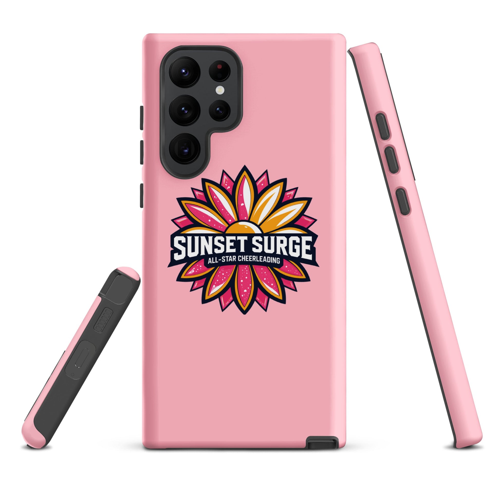 Tough Case for Samsung® | Sunset Surge All-Star Cheerleading | Bloom Surge Logo