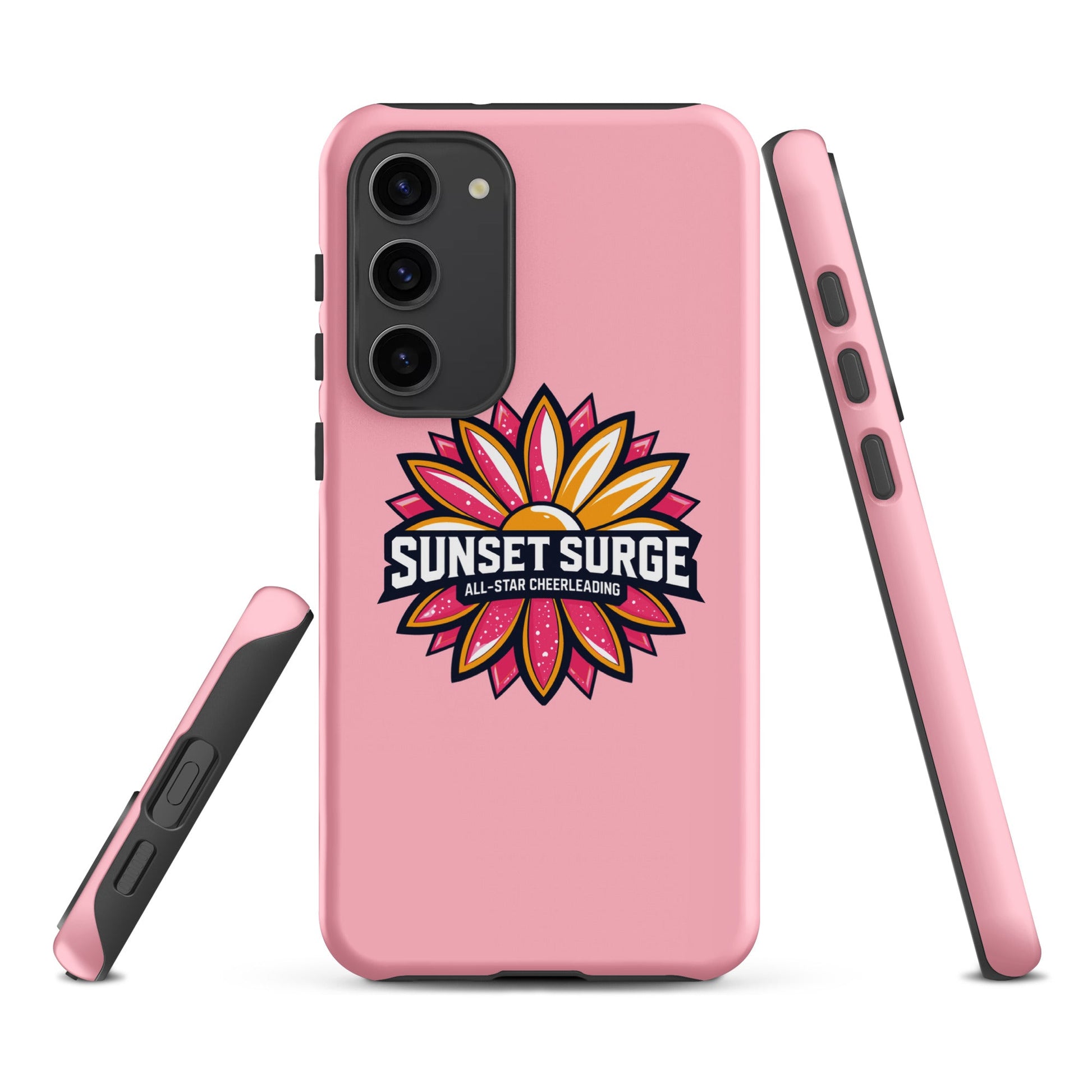 Tough Case for Samsung® | Sunset Surge All-Star Cheerleading | Bloom Surge Logo