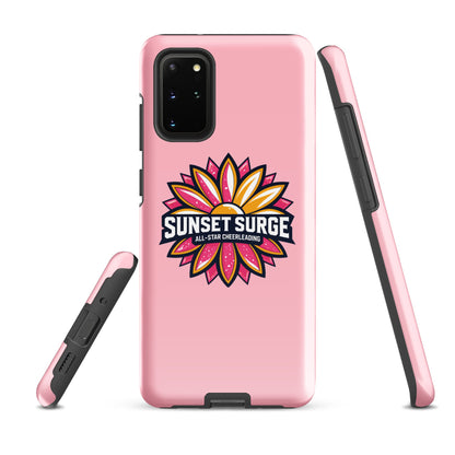 Tough Case for Samsung® | Sunset Surge All-Star Cheerleading | Bloom Surge Logo