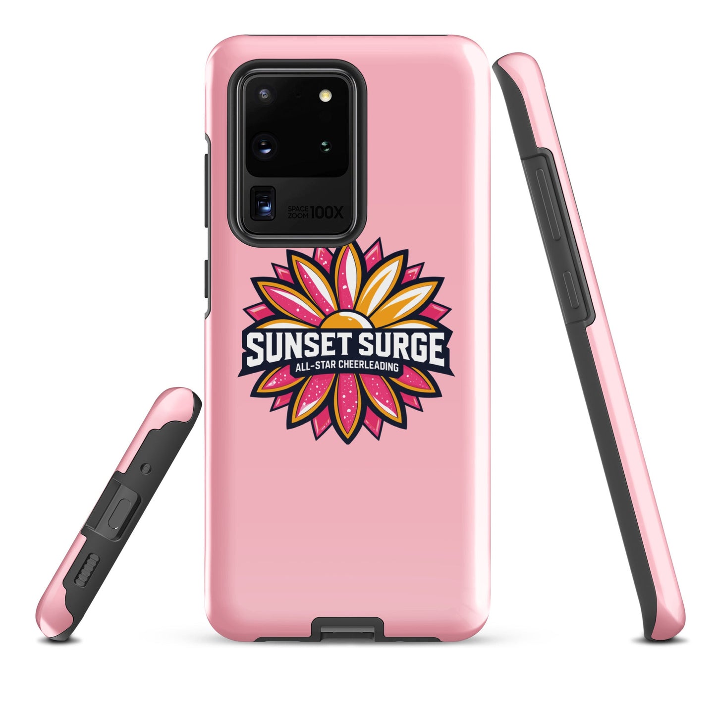Tough Case for Samsung® | Sunset Surge All-Star Cheerleading | Bloom Surge Logo
