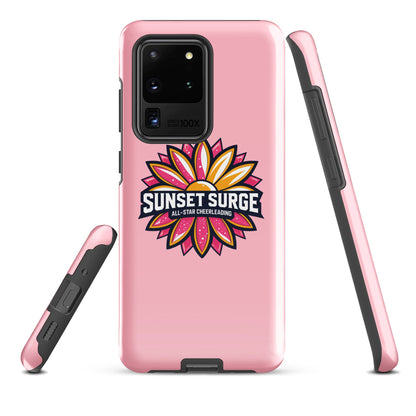 Tough Case for Samsung® | Sunset Surge All-Star Cheerleading | Bloom Surge Logo