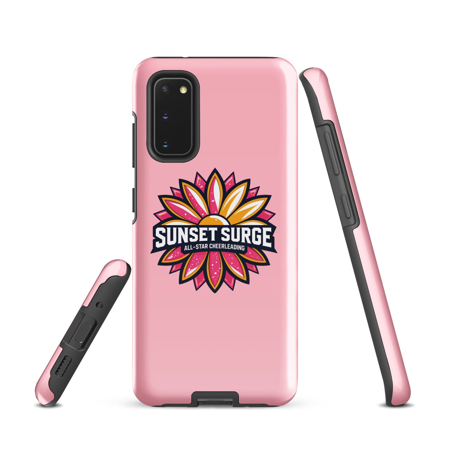 Tough Case for Samsung® | Sunset Surge All-Star Cheerleading | Bloom Surge Logo