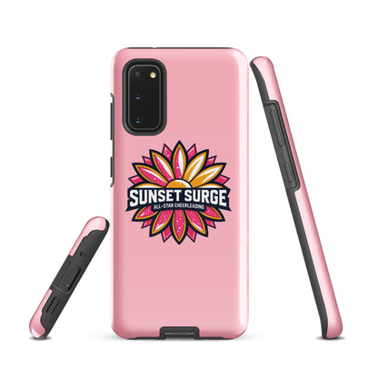 Tough Case for Samsung® | Sunset Surge All-Star Cheerleading | Bloom Surge Logo