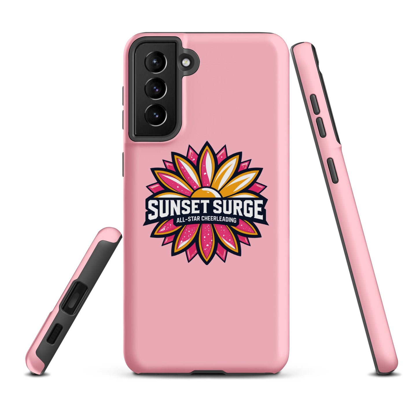 Tough Case for Samsung® | Sunset Surge All-Star Cheerleading | Bloom Surge Logo