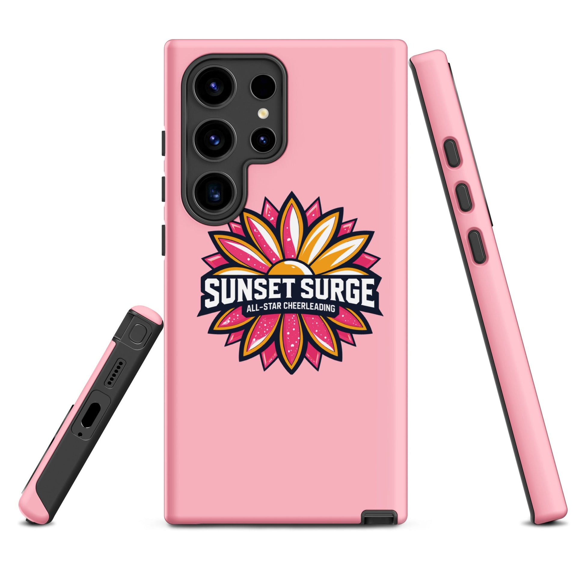 Tough Case for Samsung® | Sunset Surge All-Star Cheerleading | Bloom Surge Logo