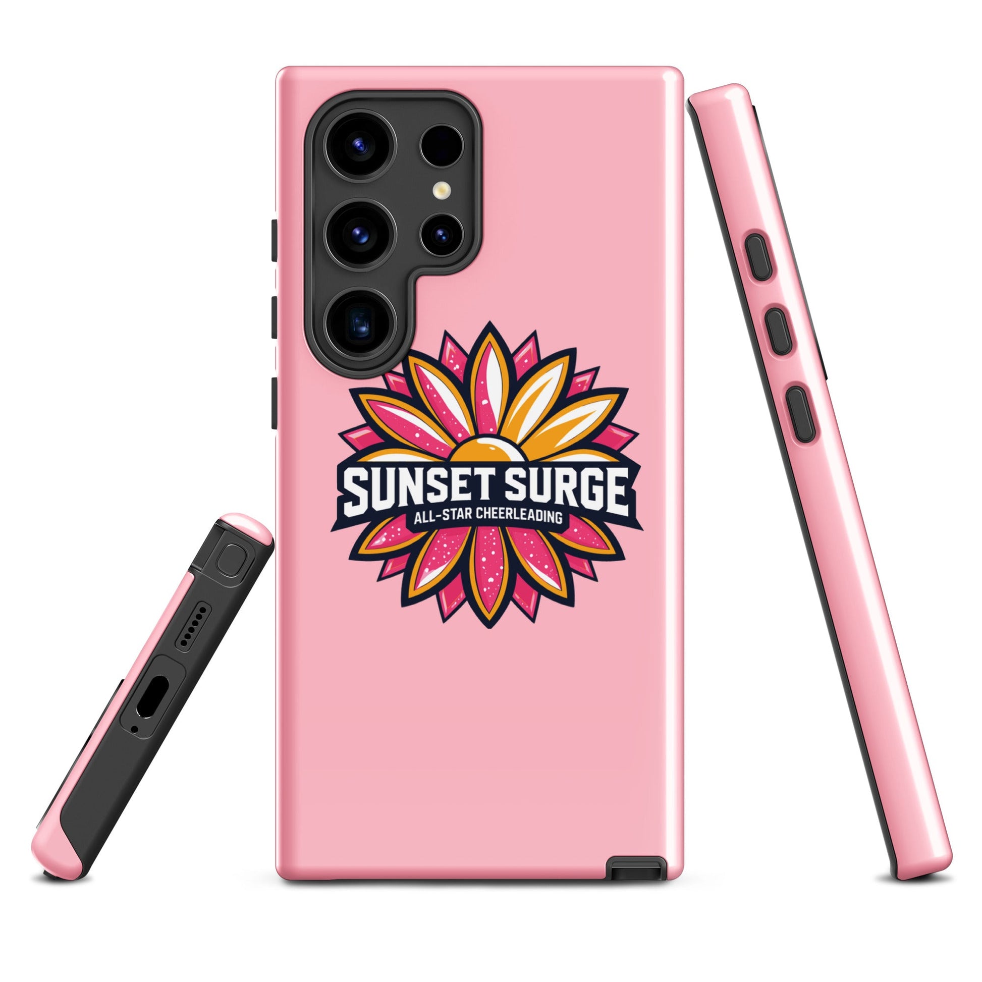 Tough Case for Samsung® | Sunset Surge All-Star Cheerleading | Bloom Surge Logo