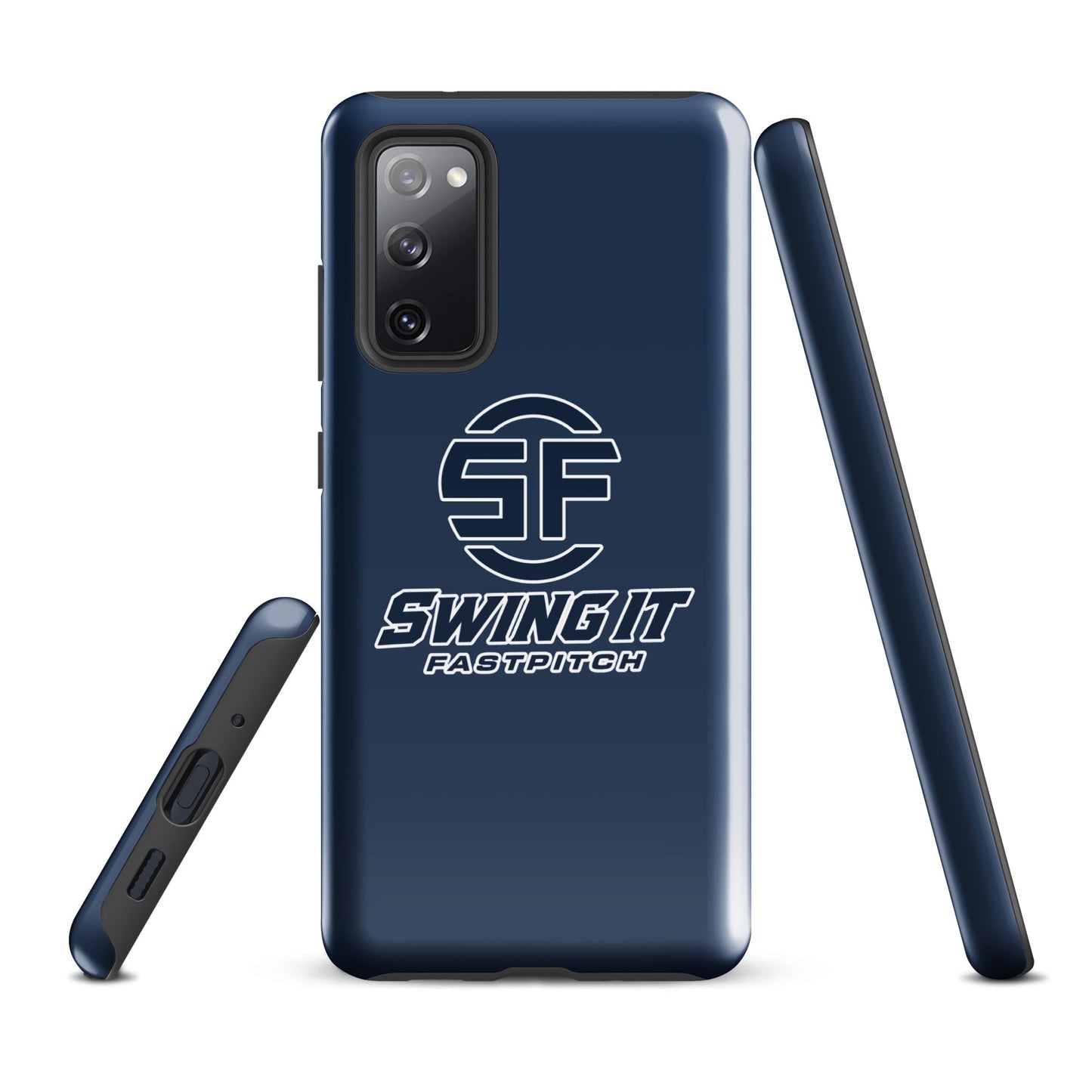 Tough Case for Samsung® | Swing It Fastpitch | Crest Logo