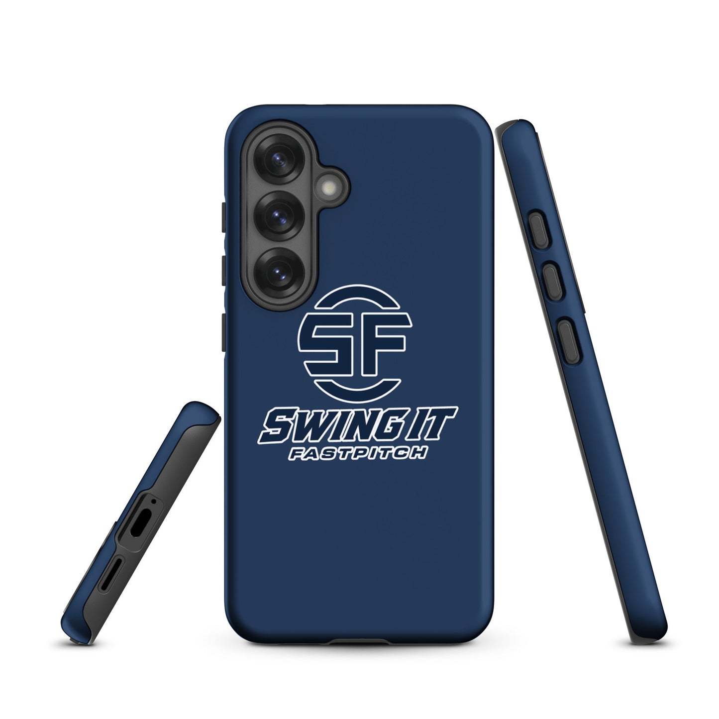 Tough Case for Samsung® | Swing It Fastpitch | Crest Logo