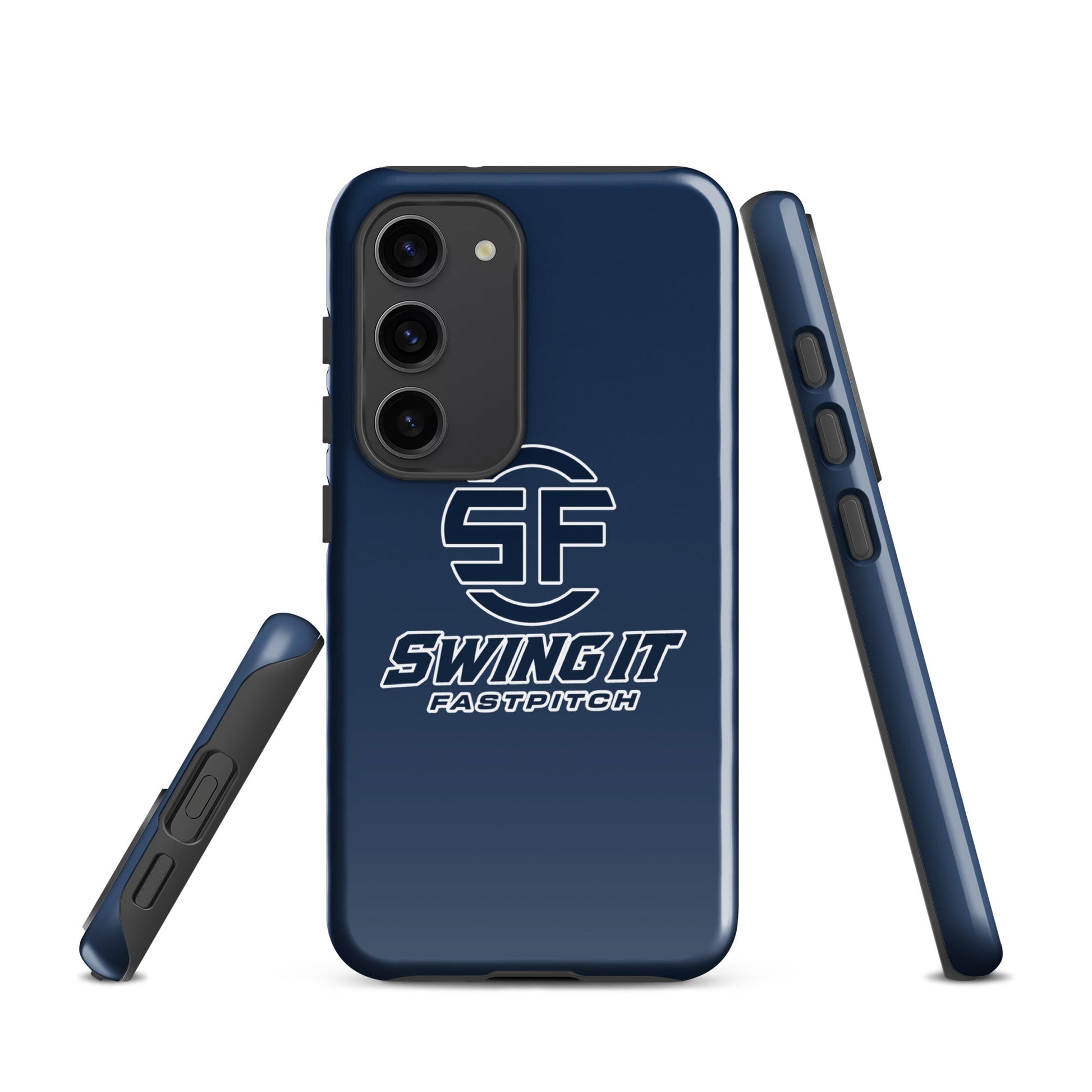Tough Case for Samsung® | Swing It Fastpitch | Crest Logo