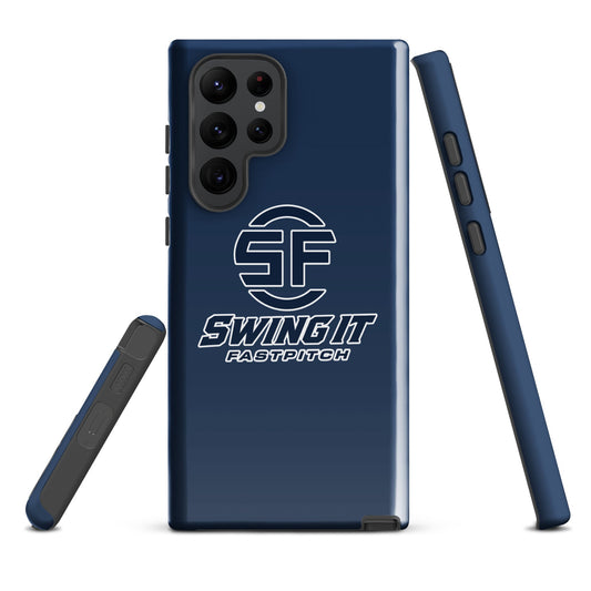 Tough Case for Samsung® | Swing It Fastpitch | Crest Logo