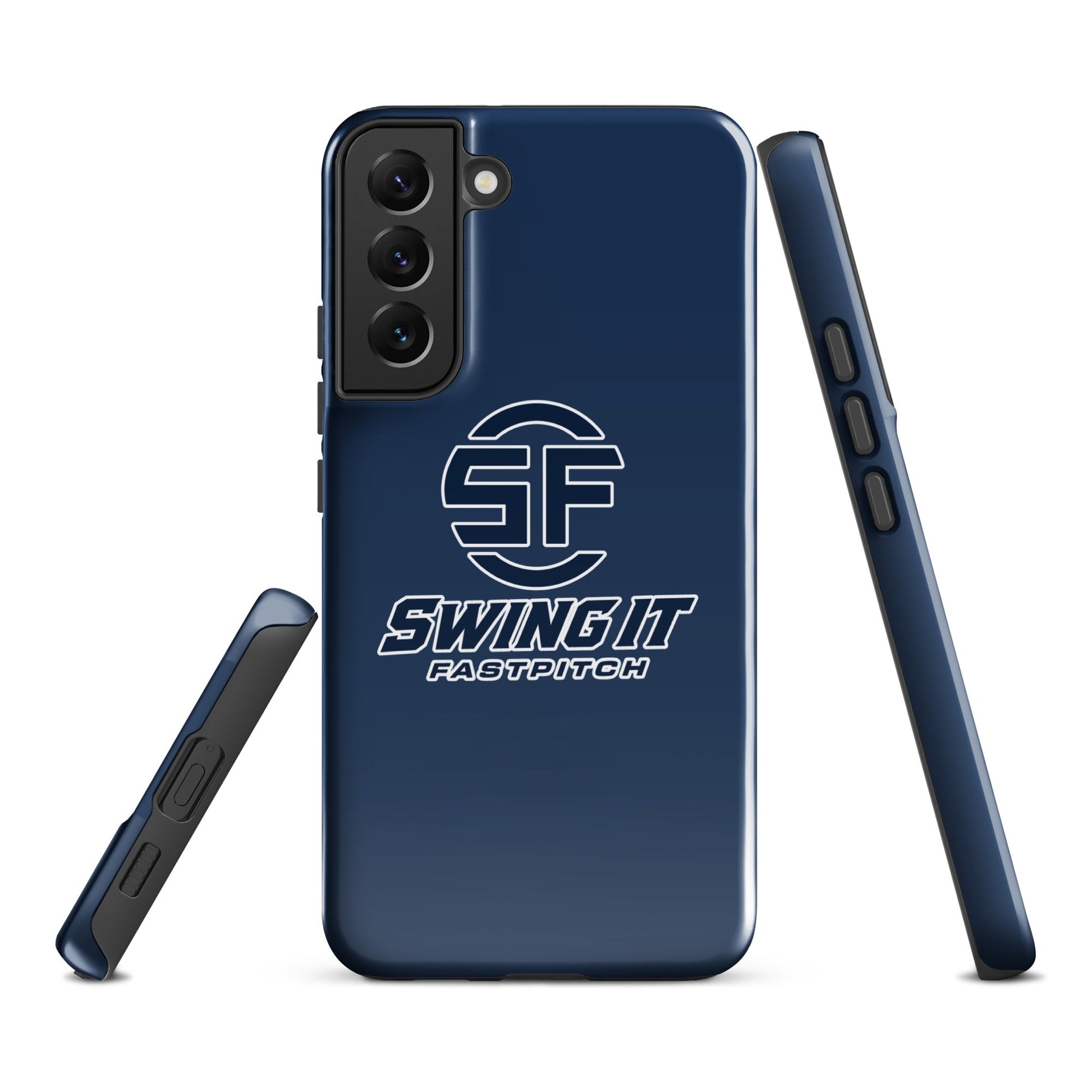 Tough Case for Samsung® | Swing It Fastpitch | Crest Logo