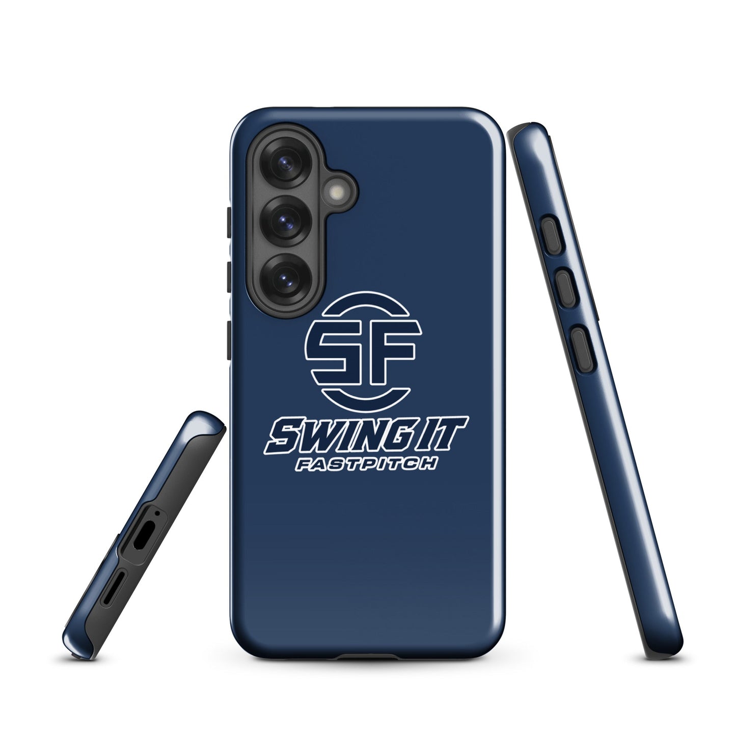 Tough Case for Samsung® | Swing It Fastpitch | Crest Logo