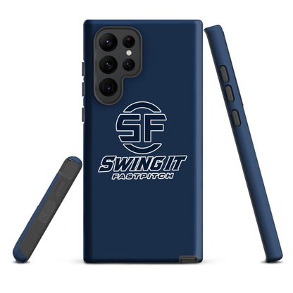 Tough Case for Samsung® | Swing It Fastpitch | Crest Logo