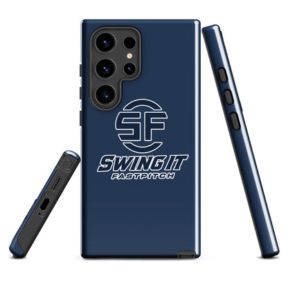 Tough Case for Samsung® | Swing It Fastpitch | Crest Logo