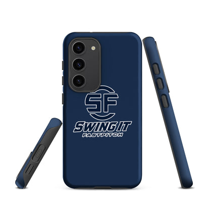 Tough Case for Samsung® | Swing It Fastpitch | Crest Logo