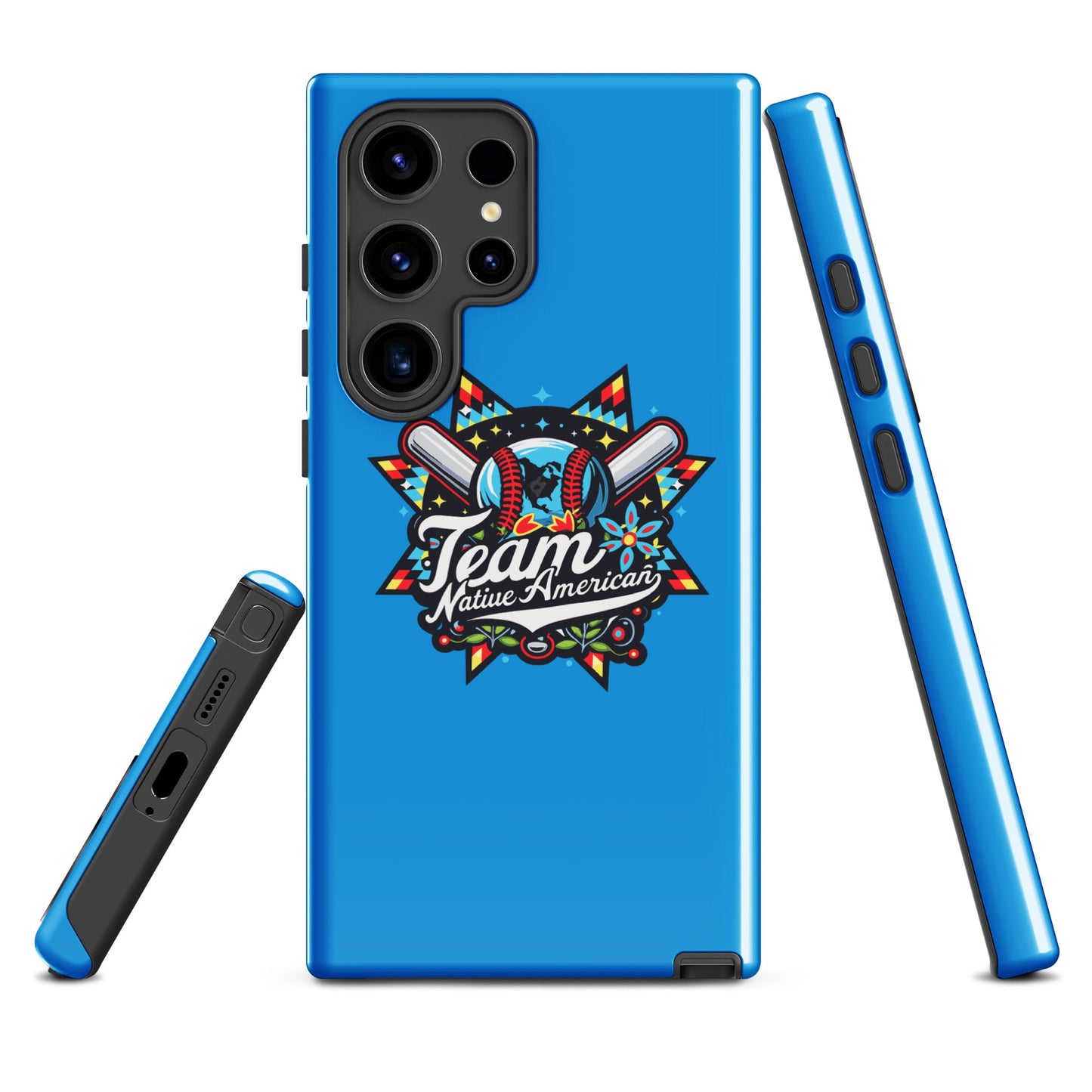 Tough Case for Samsung® | Team Native American | Tribal Emblem Logo