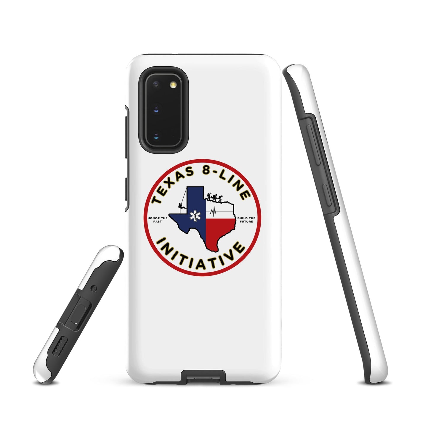 Tough Case for Samsung® | Texas 8 - Line Initiative | Badge Logo