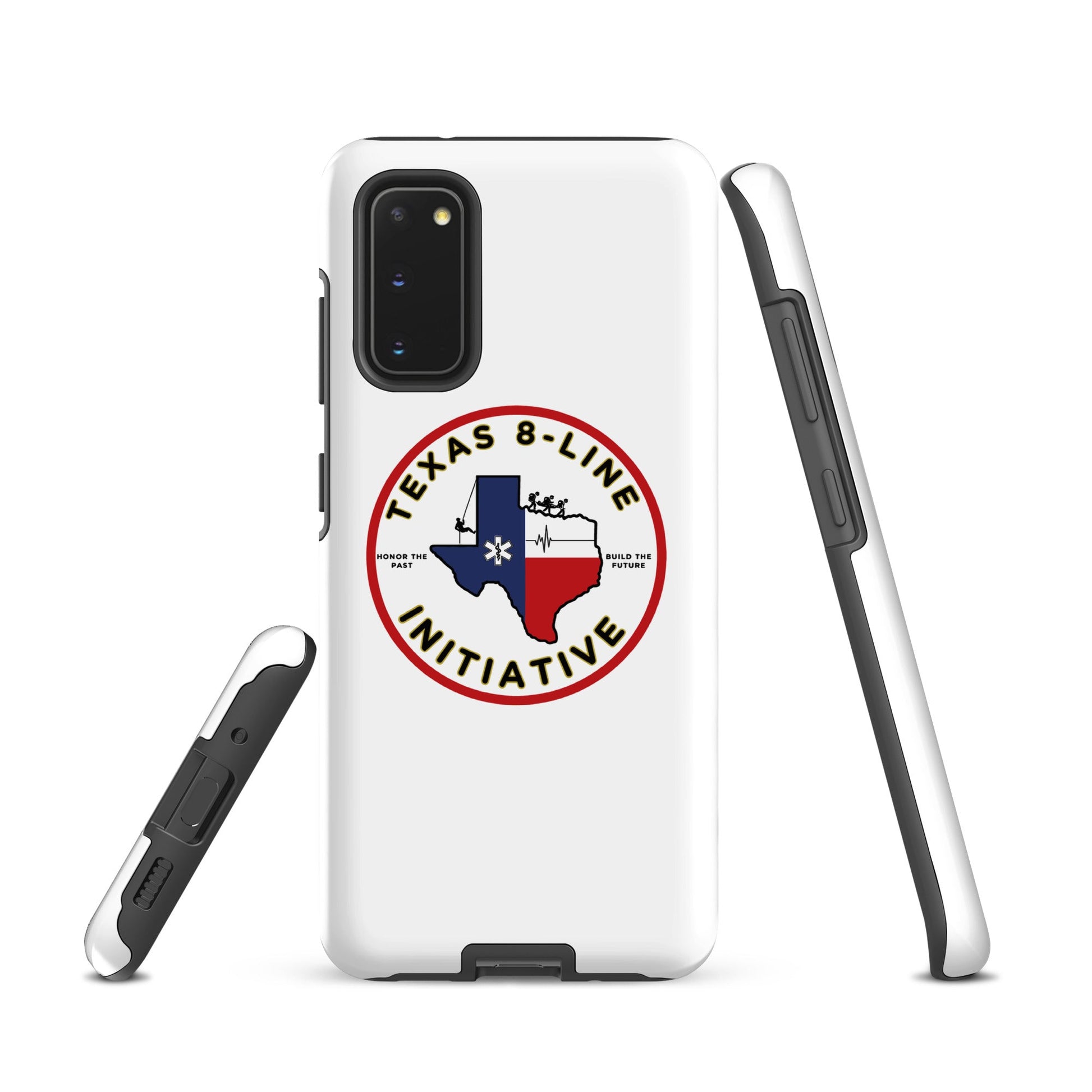 Tough Case for Samsung® | Texas 8 - Line Initiative | Badge Logo