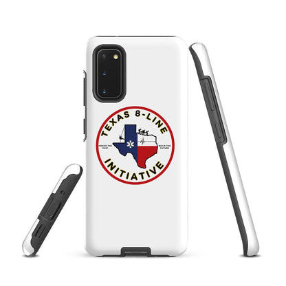 Tough Case for Samsung® | Texas 8 - Line Initiative | Badge Logo
