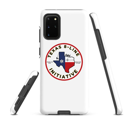 Tough Case for Samsung® | Texas 8 - Line Initiative | Badge Logo
