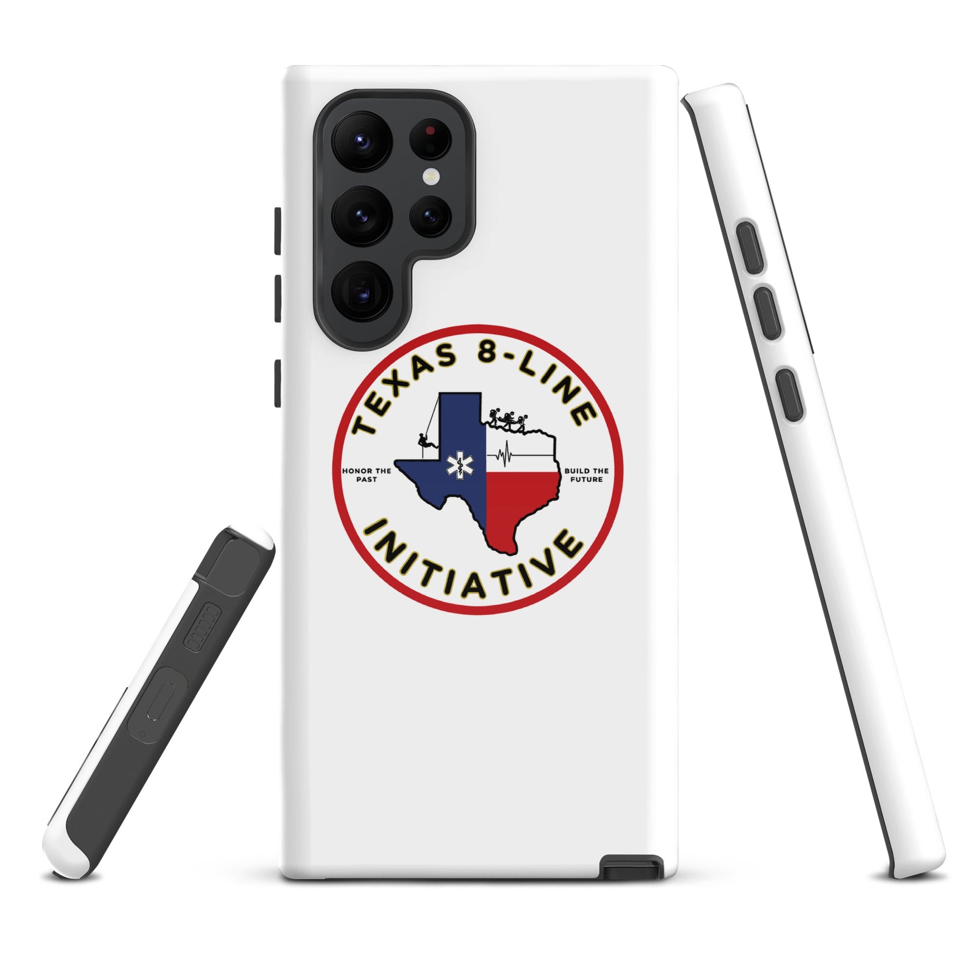 Tough Case for Samsung® | Texas 8 - Line Initiative | Badge Logo
