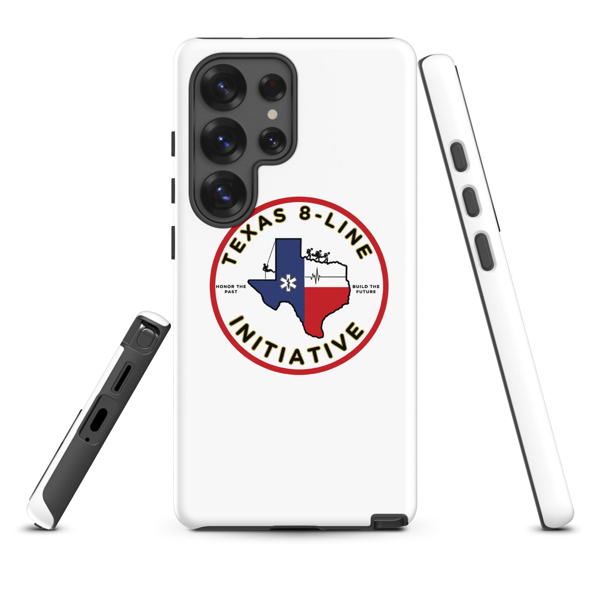 Tough Case for Samsung® | Texas 8 - Line Initiative | Badge Logo