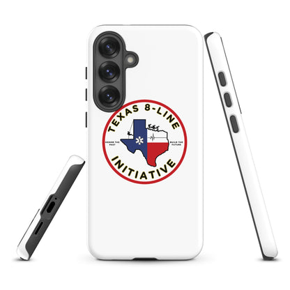 Tough Case for Samsung® | Texas 8 - Line Initiative | Badge Logo