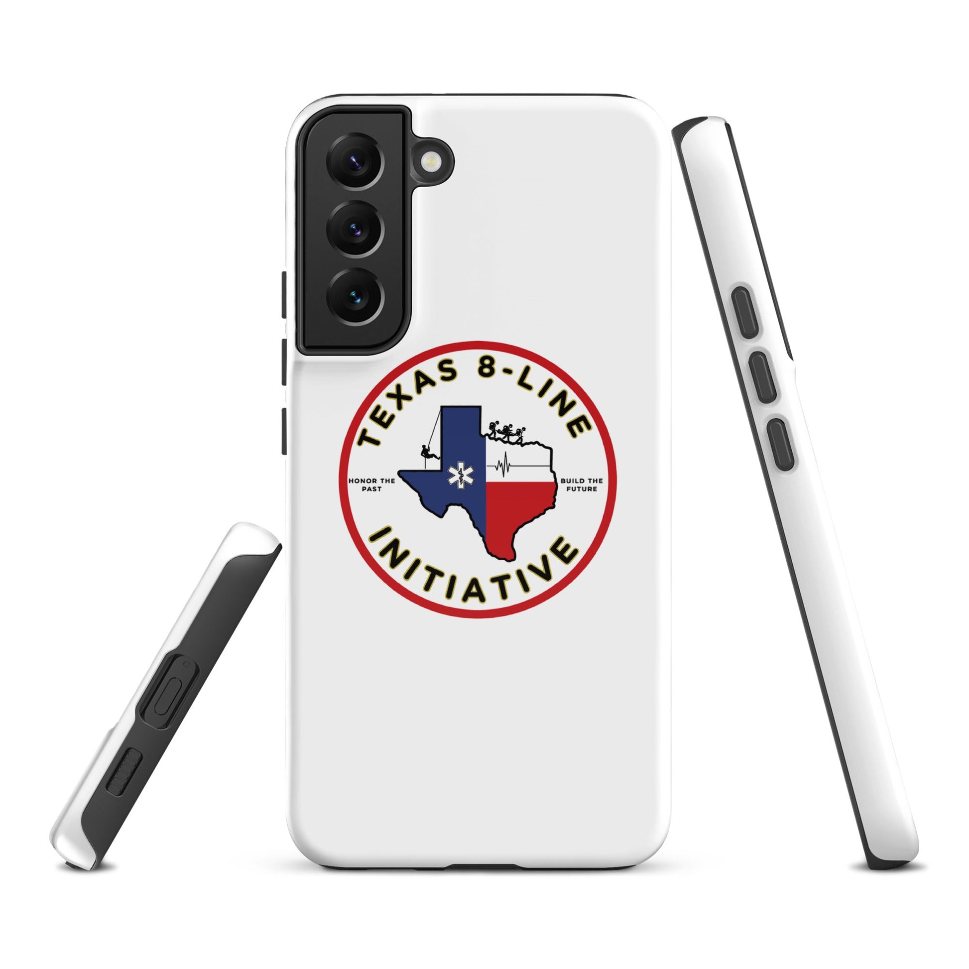 Tough Case for Samsung® | Texas 8 - Line Initiative | Badge Logo
