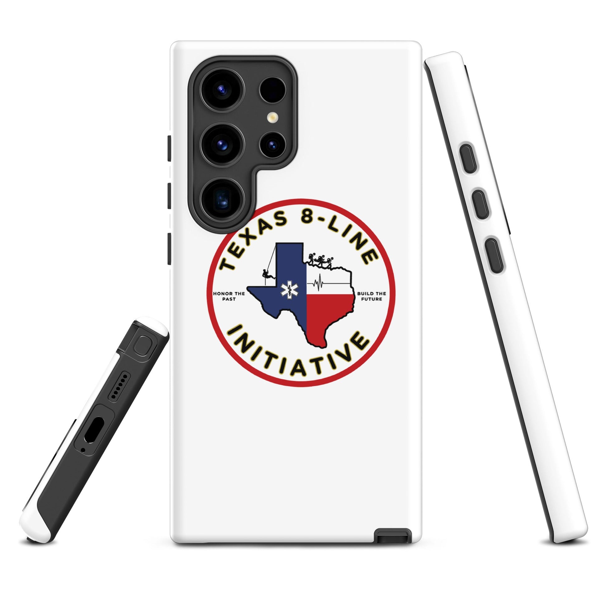 Tough Case for Samsung® | Texas 8 - Line Initiative | Badge Logo