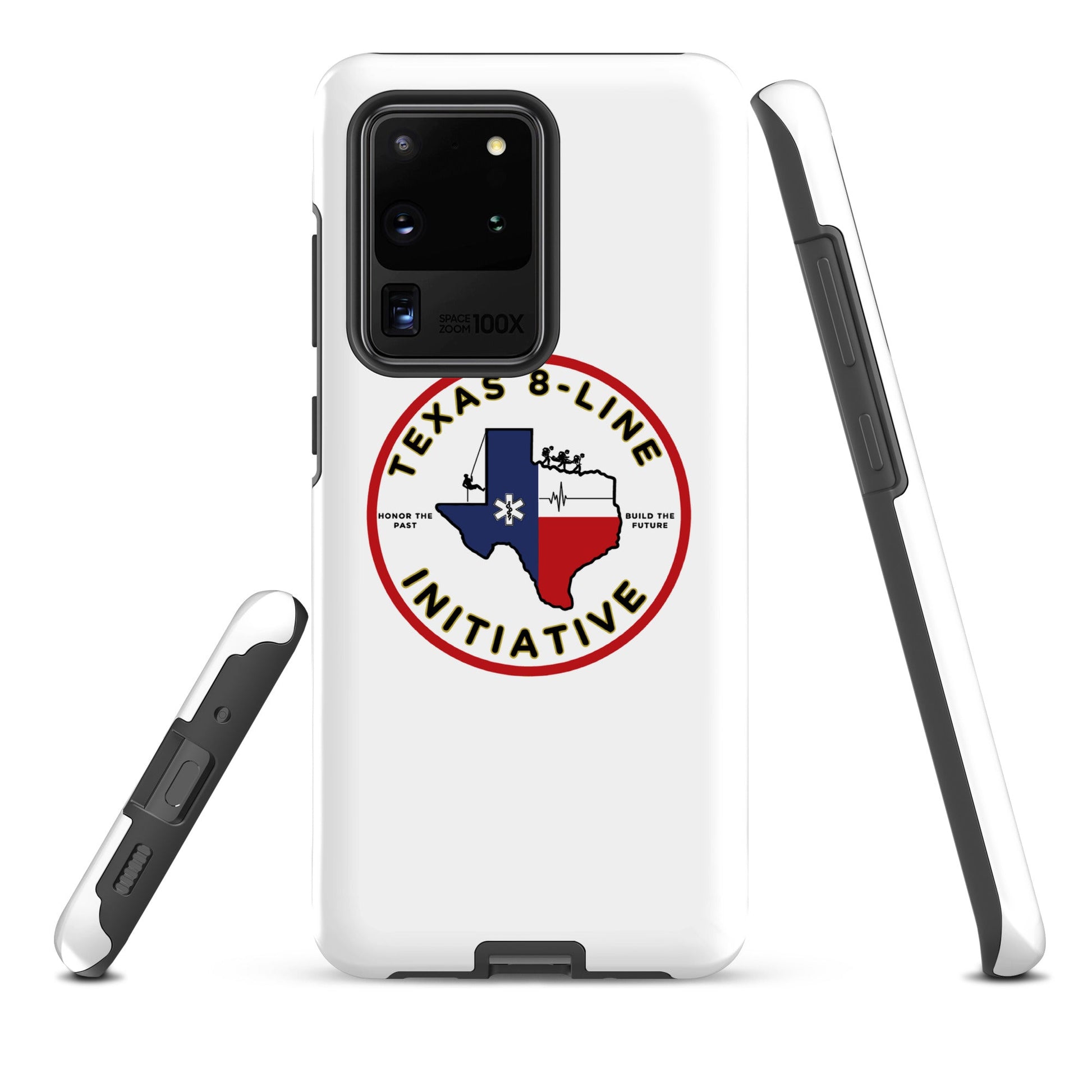 Tough Case for Samsung® | Texas 8 - Line Initiative | Badge Logo