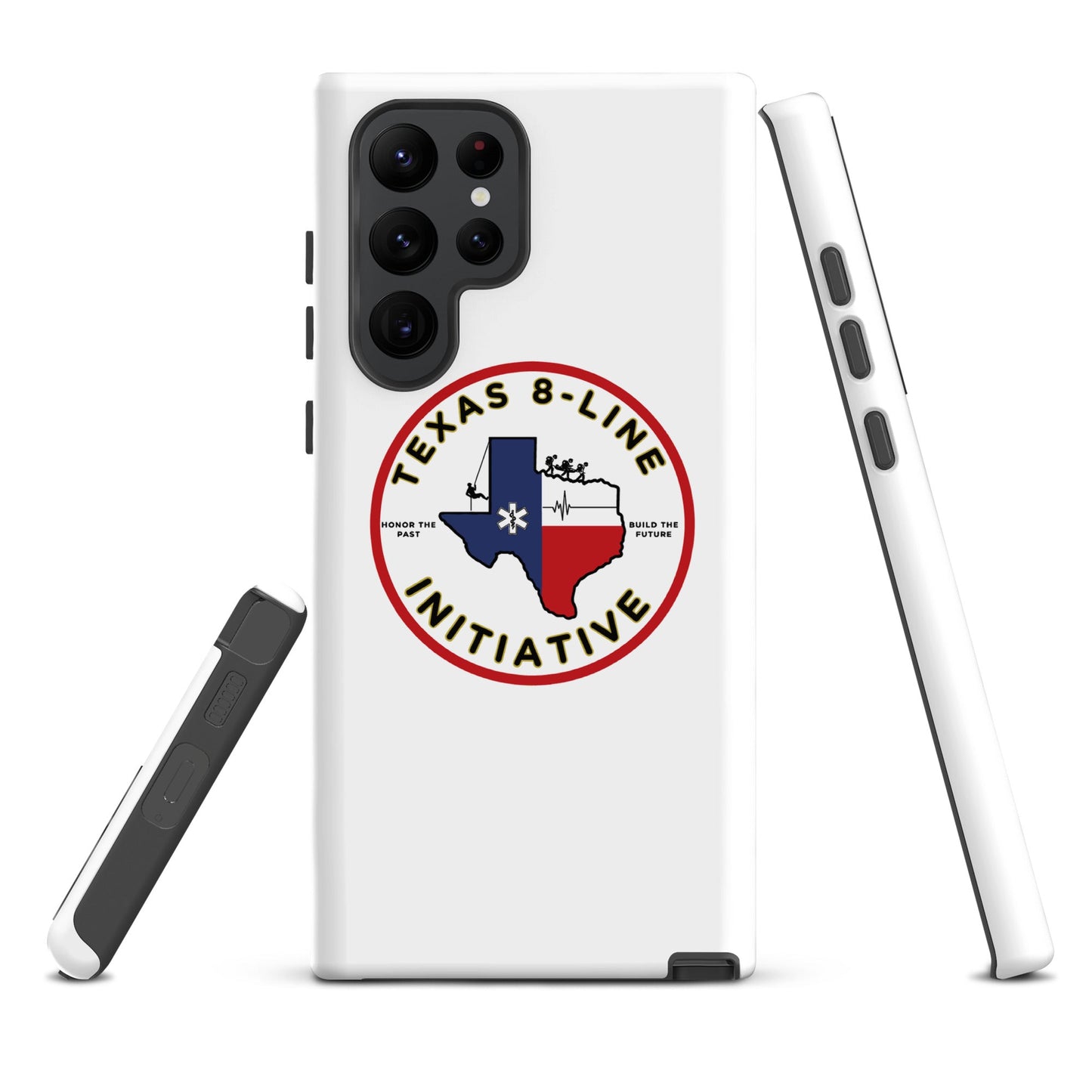 Tough Case for Samsung® | Texas 8 - Line Initiative | Badge Logo