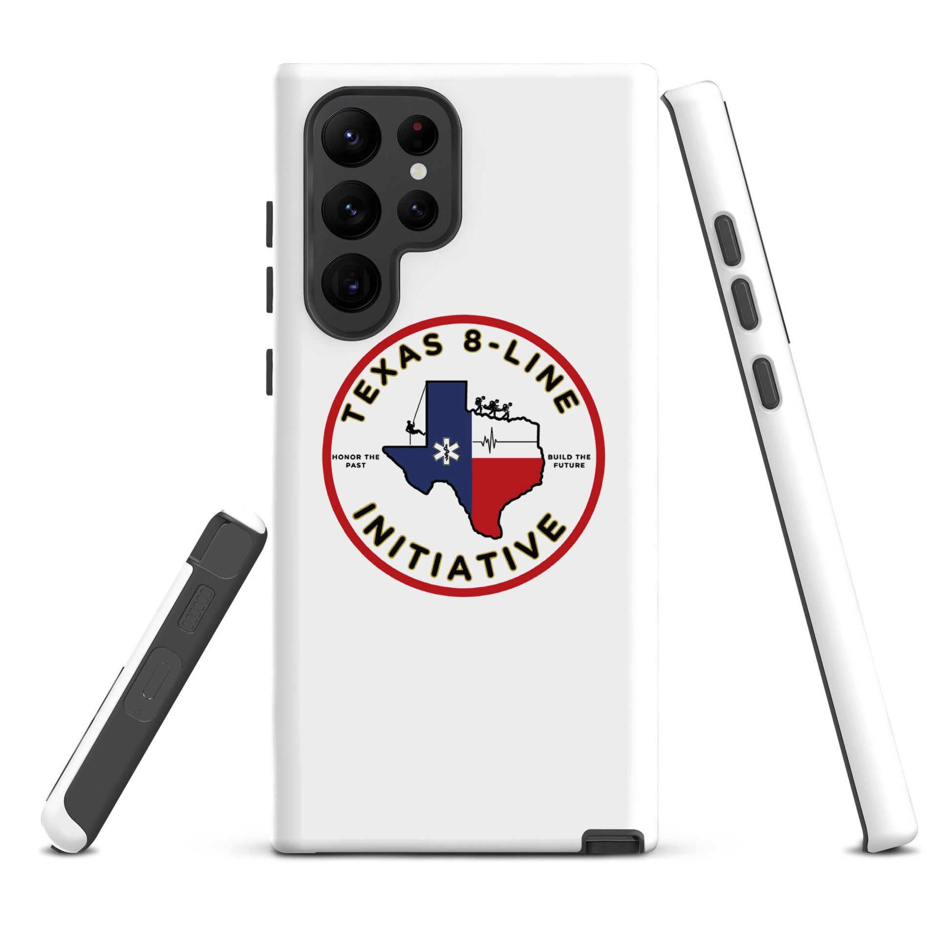 Tough Case for Samsung® | Texas 8 - Line Initiative | Badge Logo