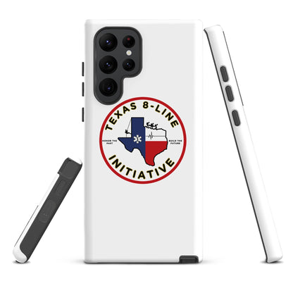 Tough Case for Samsung® | Texas 8 - Line Initiative | Badge Logo