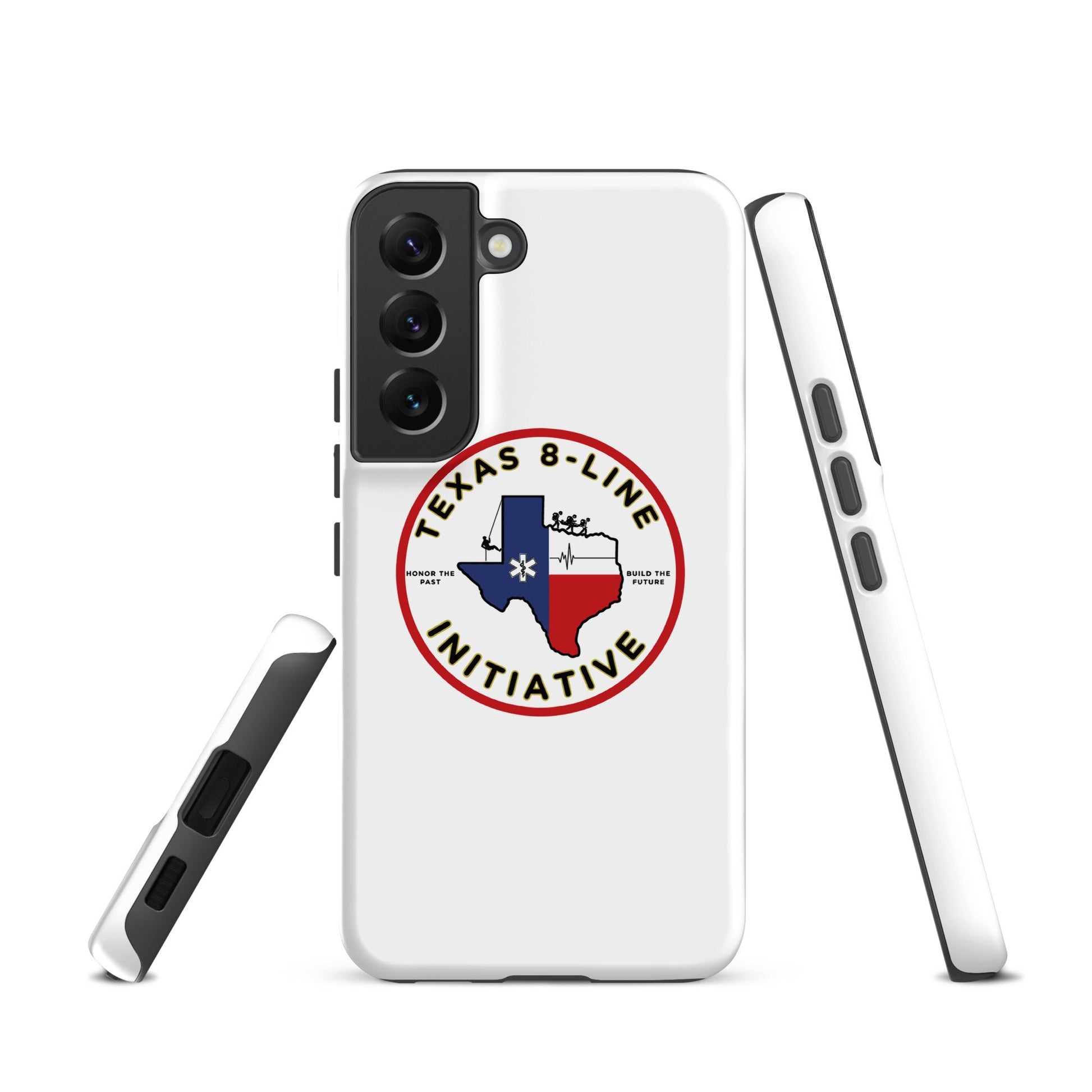 Tough Case for Samsung® | Texas 8 - Line Initiative | Badge Logo
