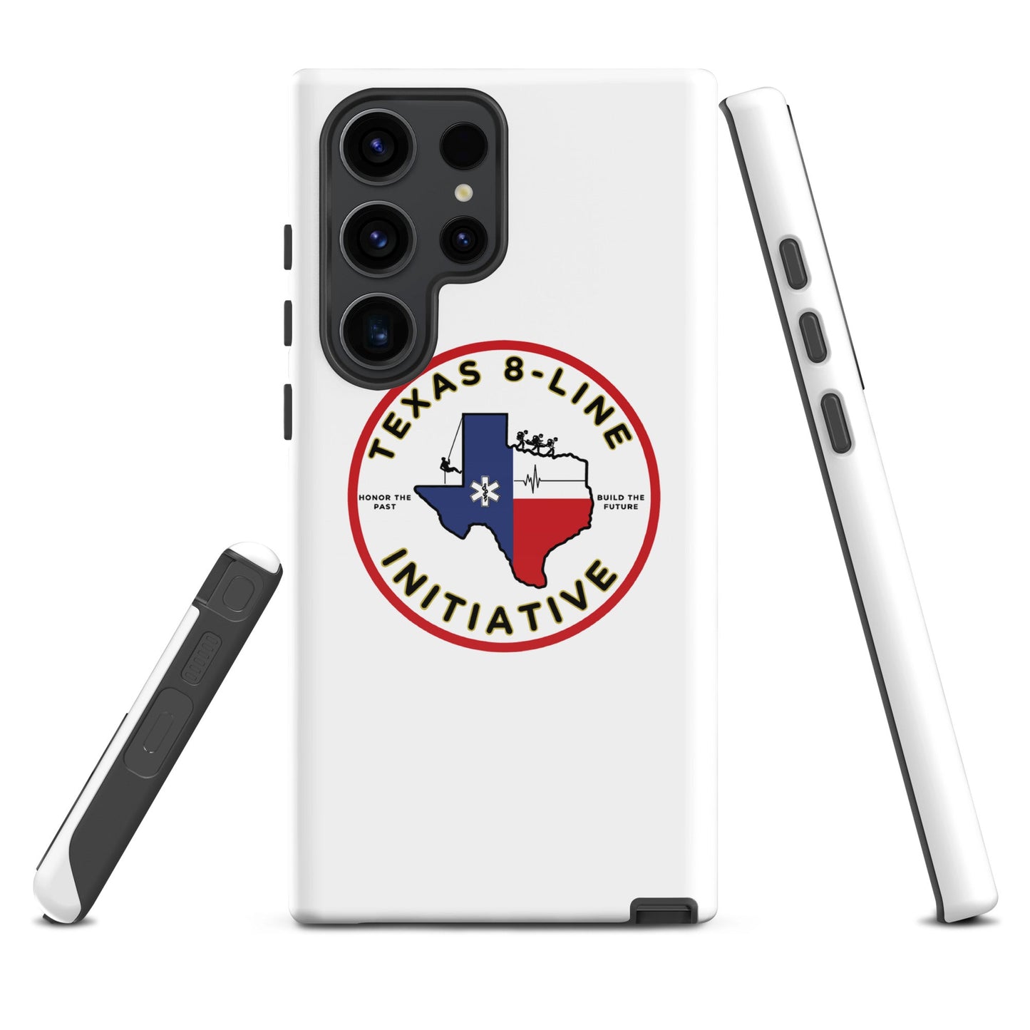 Tough Case for Samsung® | Texas 8 - Line Initiative | Badge Logo