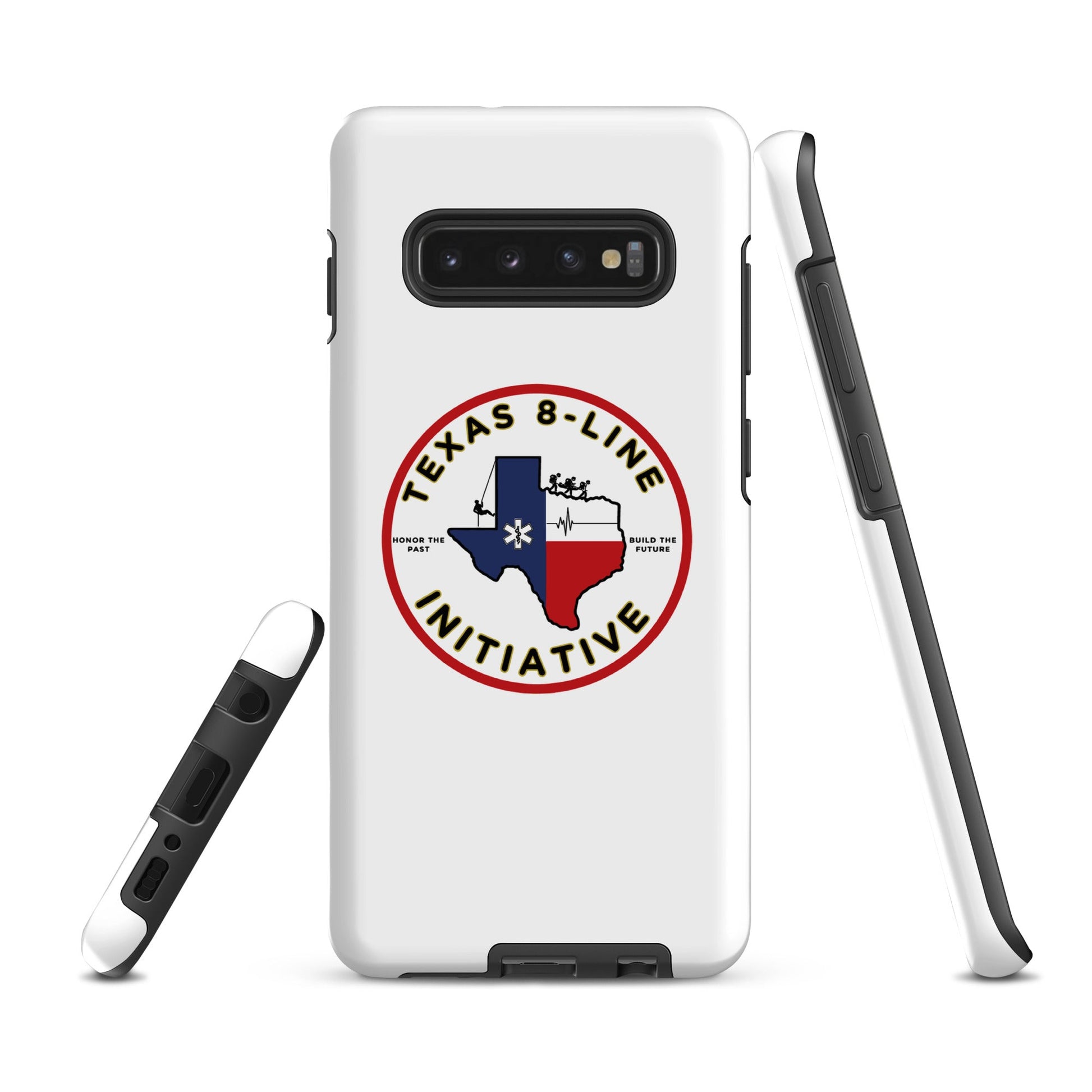 Tough Case for Samsung® | Texas 8 - Line Initiative | Badge Logo