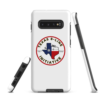 Tough Case for Samsung® | Texas 8 - Line Initiative | Badge Logo
