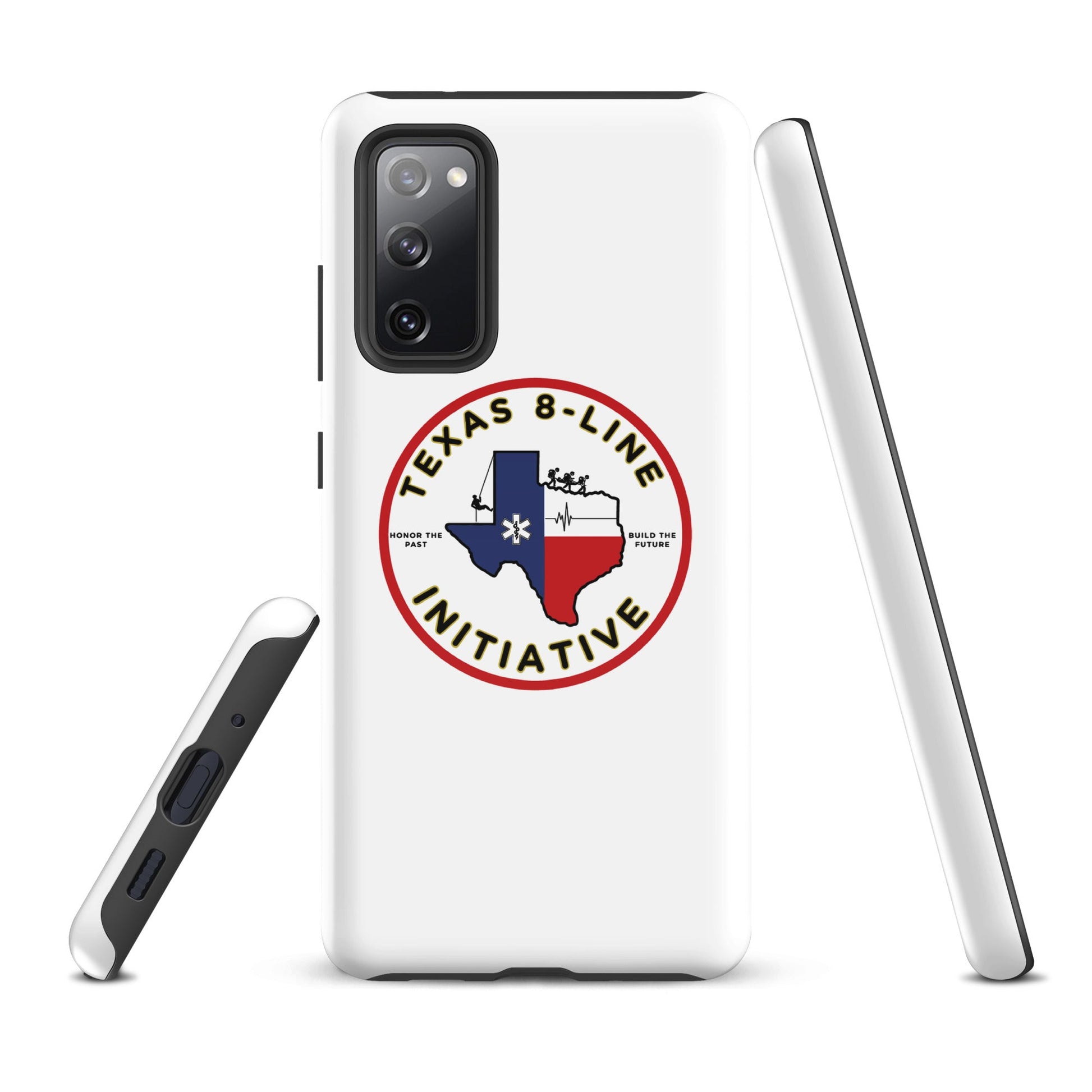 Tough Case for Samsung® | Texas 8 - Line Initiative | Badge Logo